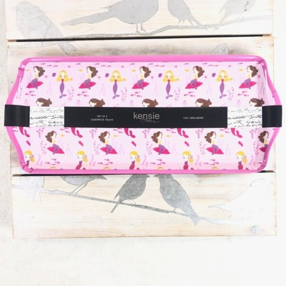 New Kensie Home Sandwich Trays Set of 2